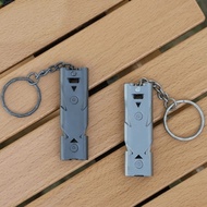 NEEDWAY Emergency Survival Whistle, Multi-function Loud Sound Outdoor Survival Whistle, Match Whistl