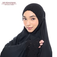 Siti Khadijah Telekung Signature Lunara in Black