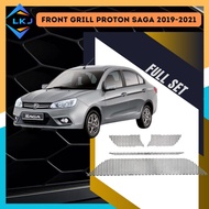 Proton Saga VVT 2019-2021 Ready Cut Honeycomb Grill Full Set Top Bottom