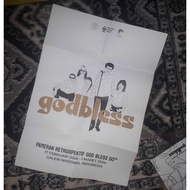 Poster Godbless Booklet/ 50 Years