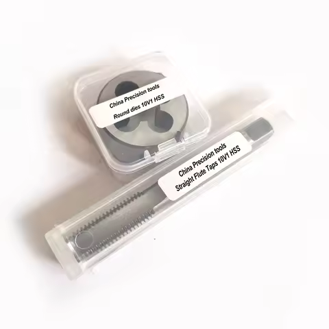 2pcs Schrader Tyre Valve Thread Tap and Die Set 5V1 6V1 8V1 10V1 12V1 Tire Valves Taps Dies 5V1-36 6