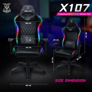 เก้าอี้Nubwo Gaming Chair รุ่น NBCH-X107 สีดำ