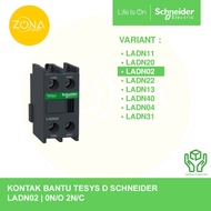 AUXILIARY CONTACT CONTACT AID TESYS D SCHNEIDER LADN02 2NC
