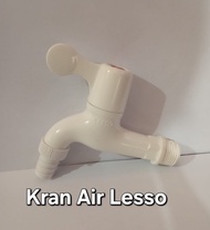 Kran Taman PVC Lesso / Kran Air Taman Plastik Lesso Engkol / Kran Air Engkol Lesso