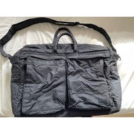 Head porter Black Beauty Dot 2way duffle bag 黑色波點兩用大旅行袋 斜揹袋