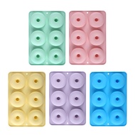 6 Holes Donut Molder Pastel Silicone Donut Molder
