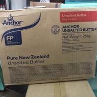 Ptr Anchor Unsalted Butter 25Kg - Gosend Grab Occinmapea