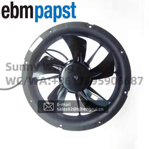 ebmpapst W1G200-EA91-45 230V AC 200mm 27W 0.74A 2200RPM Cold Storage Supermarket Cold Chain Axial Co