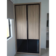 MX(1102) 4ft x 8ft Antijump Wardrobe / Almari Baju