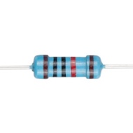 (20pcs) 1W Metal Film Resistor - (1 ohm to 1M ohm) - 1% Tolerance - Perintang Elektronik 1 Watt Resi