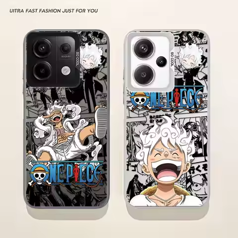 O-One Piece Luffy 5 Gear Cover Phone Case for Xiaomi Redmi 12 12C A3x A1 A3 A2 Plus A4 13C 14C 13