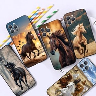 TK-1 Animal Horse Phone Case For iPhone 16, 17，15,14,13,12,Pro,Max,11,7,8,Plus,XR,XS Max Shockproof 
