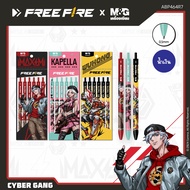 M&G Oil Ballpoint Pen Blue Head 0.7 mm. Authentic Copyright Pattern Free Fire