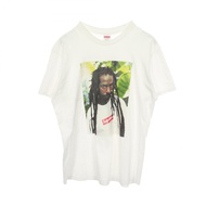 [Used] Supreme Short-Sleeve T-Shirt BUju Banton Tee Graphic Print Cotton T-Shirt Men's Used B