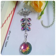 SWAROVSKY CRYSTAL SUN BROSH