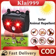 【Malaysia Spot Sale】New Solar Monkey Repellent Ultrasonic Animal Repellent Ultrasonic Repeller Devic
