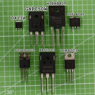 D413A G4PC50W H18NB40F IRF1404S IRG4BC10UD K40H603 11N80C3 transistor