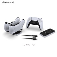 Uloverun For PS5 Controller Charger USB Single Charging Dock Stand Station Cradle For Sony Playstation 5 For PS5 New Gamepad Controller SG