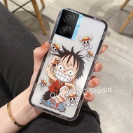 เคสโทรศัพท์ VIVO IQOO Z7 Z7X Y02A V27e V27 X90 V25 Pro Y55+ Plus Y16 Y02s Y77 5G เคส ดีไซน์ใหม่เคส Ruffy ซิลิโคนใสนิ่มกันกระแทก Case 2023