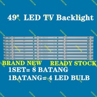 49 "LED TCL H49V5000 49U5070 TLE492 lamp bar K490WDC1 A4 4708-K49WDC-A4113N01 TV backlight
