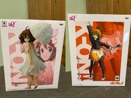 日版 BANPRESTO SQ 高質感系列 K-ON 輕音部 平澤唯 洋裝 冬季制服 景品 2款合售