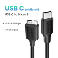 UGREEN USB-C to Micro Charge Cable USB Type C to Micro USB 3.0 Fast Data Transfer Charge Cable
