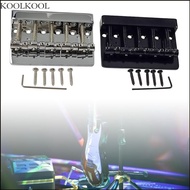 KOOK 5 String Bass Bridge Assembly 5 String Bass Bridge for 5 Strings Electric Bass