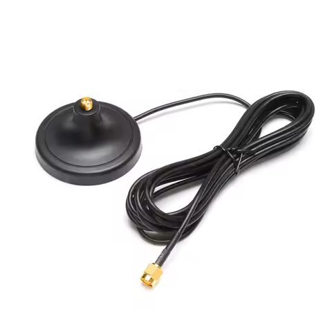 2pcs RP-SMA male to Female Magnet Base Extension Cable For WiFi 2G 3G 4G LTE 5G NB-IoT 2.4Ghz 433Mhz