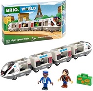 BRIO World - TGV Trains of the World 36087 High Speed Train | Toy Train - Suitable for children over