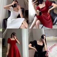 OFF SHOP New 2025 Mini Dress Set Short Sleeves Simple And Elegant Mom' FY6724