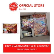 1 BOX SILVERQUEEN BITES CONTENTS 6X3X30 GR - BUY2 GET 1 FREE