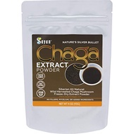 Sayan Chaga Mushroom Extract Powder (4oz) – Freeze Dried Siberian Wild Harvested - Organic Antioxida