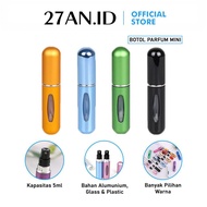 H458 5ml mini perfume bottle aluminum perfume bottle 5 ml mini refillable perfume bottle mini perfum