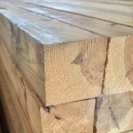 New Pine Wood Gazebo Beam , Kayu Pine Beluti/Tiang, 4"x4" x2ft, 3ft, 4ft, 5ft