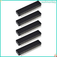 WU Game Cartridge Slot Host Slot 50pin Earless Connector for N64 Connector N64 Clone Console N64 Car