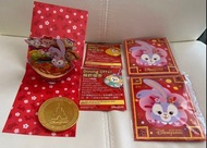 《可交換》廸士尼 利士 兔年 立體咭 朱古力金幣 Linabell Stella Lou Toni Cookie ann