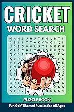 Cricket Word Search Puzzle Book: Cricket Word Searches With Easy to Read Print Activity Book, 6 x 9 