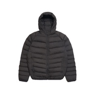 [ERSS] Men's Down Down Jacket Lightweight Down Jacket Hooded Jacket Warm Jacket Black [K10197] Goose