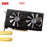 】2PCS/LOT SAPPHIRE Video Card RX 580 8GB 256Bit GDDR5 Graphics Cards for AMD RX 500 series VGA;\1T