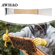 [AWHAO] Stainless Steel Hive Scrape Tool, Equipment,Clean Wax,Garden Supplies Bee Hive
