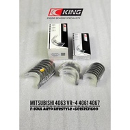KING Engine Bearing Mitsubishi VR-4 4G63 4G67 4G61 6 Bolts
