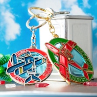 Ghibli Japan Imitation Glaze Translucent Key Ring Hayao Miyazaki Red Pig 30th Anniversary Polluk Car