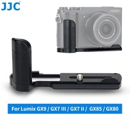 JJC DMW-HGR2 Camera Hand Grip L Plate Bracket for Panasonic GX9 GX7 Mark III, GX85 GX80 GX7 Mark II 