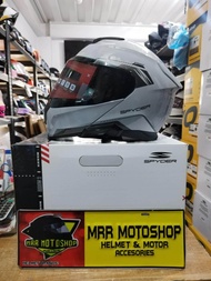 Spyder arrow version 2 gloosy gray modular helmet