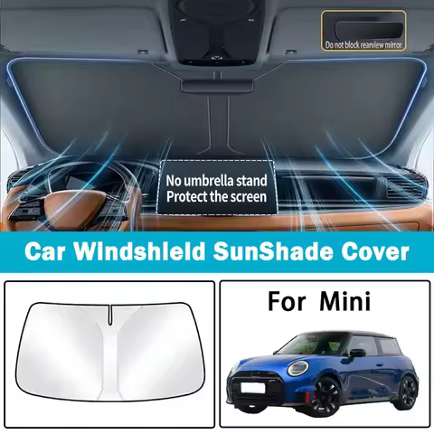Suitable for BMW MINI/Electric MINI COOPER/ACEMAN/JCW Car Sunshade Front Sunscreen Thermal Insulatio