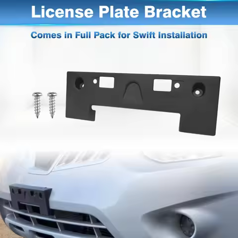 Car Front Bumper License Plate Mounting Bracket For Nissan Rogue SL S SV Select 2011 2012 2013 2014 