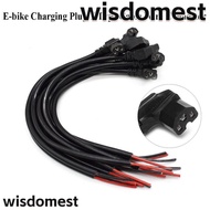 WISDOMEST E-bike Charging Plug Cable Wire Connector 6 Styles High Quality T Type Cable