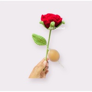 Preorder Bunga telur kait rose flower as pic