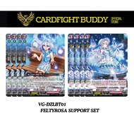 CARDFIGHT VANGUARD DZLBT01 FELTYROSA PLAYSET
