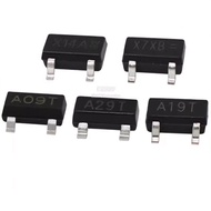 AO3400/3401/AO3402 P-Channel MOS Tube Chip Screen Printing A09T/A19T/A29T/X1SOT-23